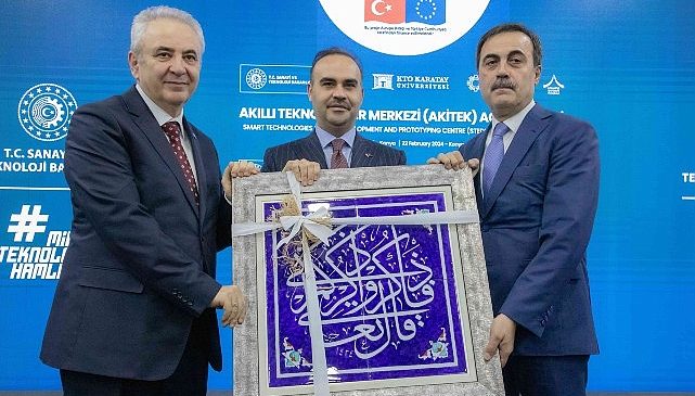 Akitek’in Açılışı, T.C. Sanayi ve Teknoloji Bakanı Fatih Mehmet Kacır’ın Katılımı İle Gerçekleşti