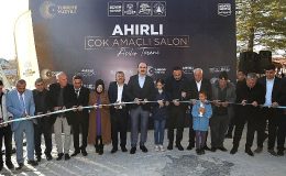 Başkan Altay Ahırlı ve Yalıhüyük İlçelerini Ziyaret Etti, Ahırlı Çok Amaçlı Salonun Açılışını Yaptı