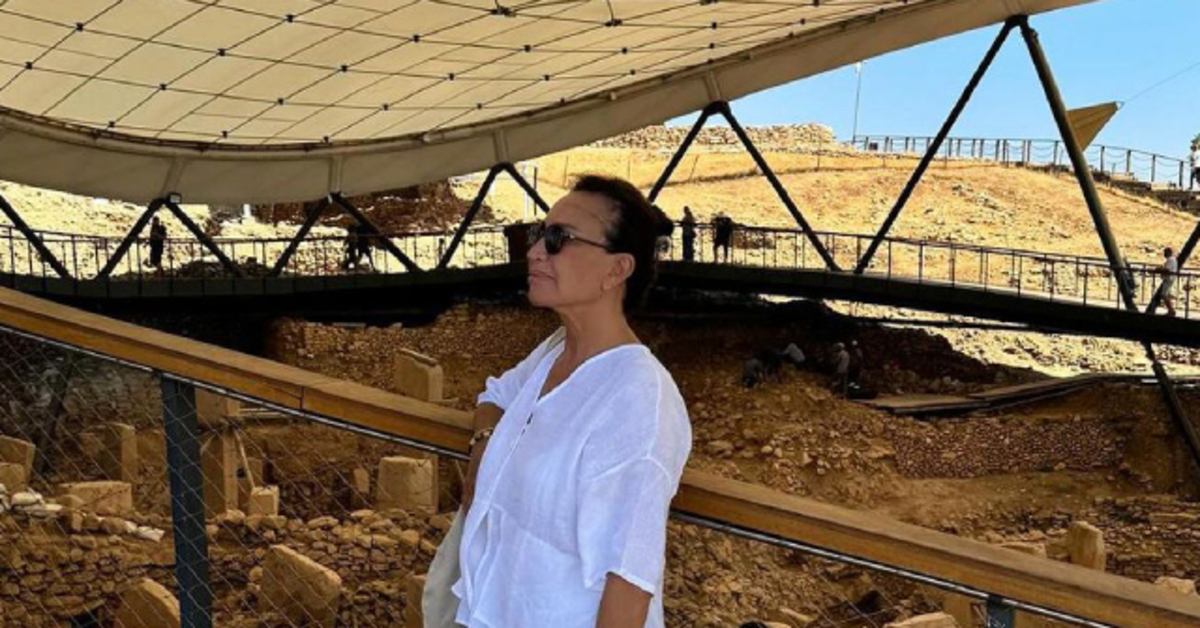 Demet Akbağ, Göbeklitepe’yi ziyaret etti