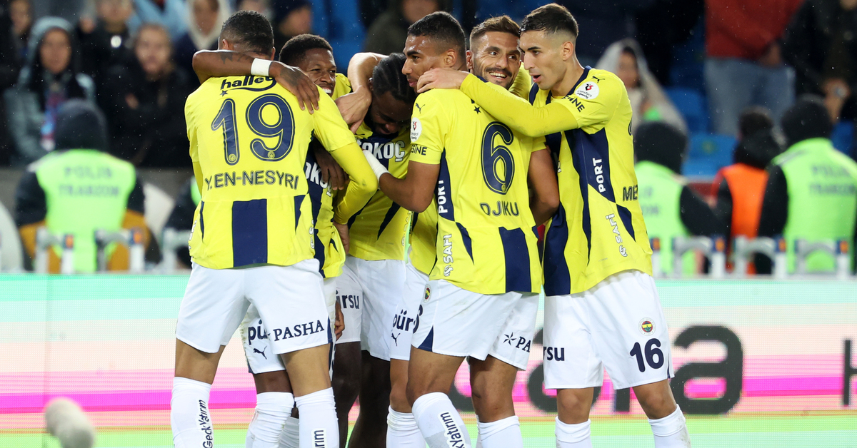 Trabzonspor: 2 – Fenerbahçe: 3 | MAÇ SONUCU